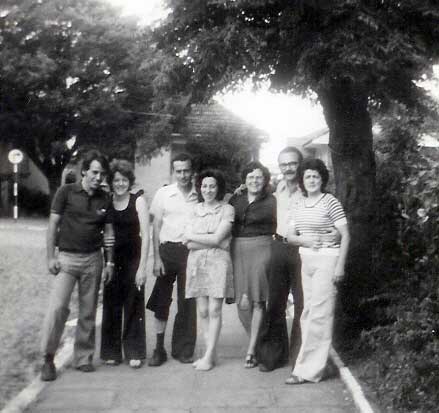 Antonio Carlos e Yara Stávale, Hélio e Lygia Stávale, a matriarca Yolanda e Fausto e Clarice (Porto Alegre RGS)