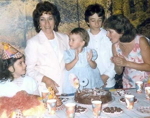 Sandra (filha de Bete), Lygia Stávale, Thais, Ricardo e Marcia (Mooca - SP)