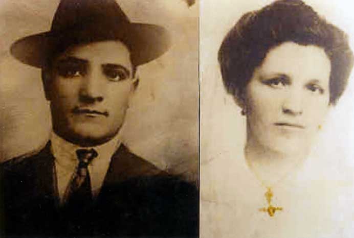 Natale Stávale and his wife Teresa Talarico