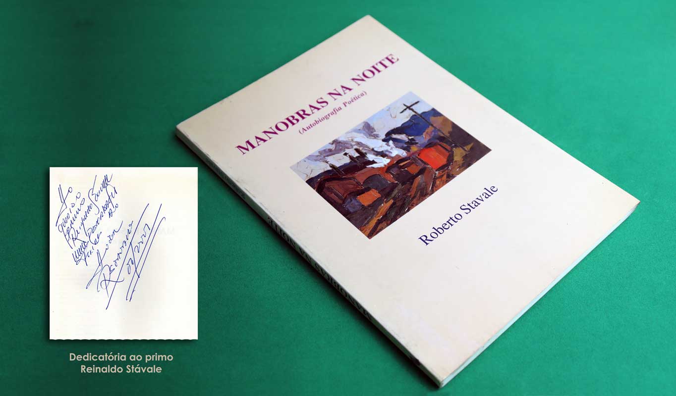 9. ⁭Livro 'Manobras na Noite', de autoria de Roberto Stávale (1998)